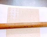 簡単☆お正月の切り餅で三角チョコパイ作り方1写真