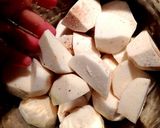 里芋と鶏ムネ肉の時短フライパンカレー☆作り方2写真