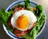 ベーコンエッグのホットケーキ作り方12写真