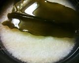 ◇わさび菜とふわふわ卵の牛肉の巻寿司◇作り方1写真