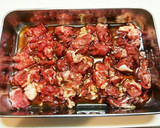◇わさび菜とふわふわ卵の牛肉の巻寿司◇作り方2写真