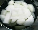 【手抜き】大根の下茹で。研ぎ汁無し&放置作り方3写真