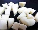 鏡もち★味しみしみ～【もち巾着の煮物】作り方3写真