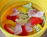 レンジで！とろんとおいしい！簡単餅ポトフ作り方3写真