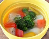 レンジで！とろんとおいしい！簡単餅ポトフ作り方5写真