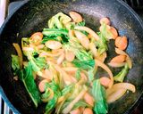 お弁当の隙間に♡カレーマヨde野菜炒め作り方5写真