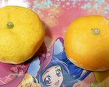 プリキュア冷凍みかん 魔法界風作り方1写真
