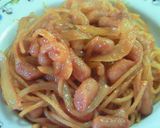 焼きパスタ！？風変わりナポリタン☆作り方1写真