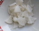 大根とワカメの酢の物♪作り方1写真