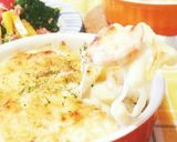 鮭とじゃがいもとほうれん草のグラタン作り方11写真