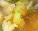 優しい味(ㅅ˘˘)鶏肉と長ネギのすまし汁作り方2写真