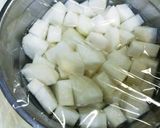 レンジで時短！簡単！大根の麻婆風煮込み作り方1写真