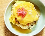 炊き込みご飯リメイク☆和風オムライス♪作り方10写真