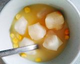 お餅入りカップスープ作り方3写真