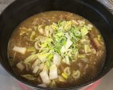 ラム肉の具だくさんスープ（火鍋風）作り方8写真