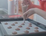 チョコマカロン（マカロン・パリジャン）作り方33写真