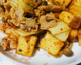 豚肉と厚揚げのキムチ炒め♪作り方9写真
