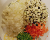 簡単☆野菜たっぷりミートソース作り方1写真