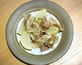 あっさり。大根と豚バラの 柚子胡椒煮作り方5写真