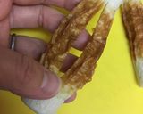 お弁当に☆ねじりちくわdeハート作り方2写真
