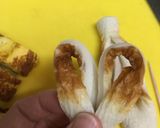 お弁当に☆ねじりちくわdeハート作り方4写真
