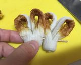 お弁当に☆ねじりちくわdeハート作り方6写真
