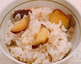 昆布茶の入った、甘～い、さつま芋ごはん！作り方9写真