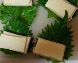 厚揚げとチーズ、大葉の油揚げ焼き作り方1写真