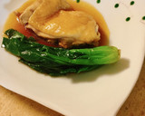やわらか鶏肉のしょうが醤油蒸し作り方5写真