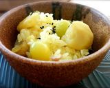栗と銀杏のおこわ作り方12写真