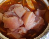 鶏むね肉とキノコ おろし玉ねぎのケチャ煮作り方6写真
