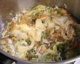 家にあるもので♪白菜長ねぎ油揚げの煮物作り方5写真