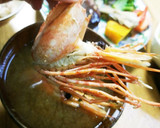 生臭くならない！香ばしいえび頭の味噌汁☆作り方7写真