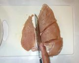 鶏むね肉のバジルソース煮♪簡単やわらか作り方2写真