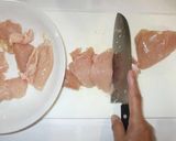 鶏むね肉のバジルソース煮♪簡単やわらか作り方3写真