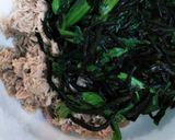 ほうれん草とひじきとツナのマヨネーズ和え作り方4写真