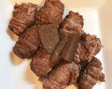 簡単!ヘルシー!牛バラ肉のこんにゃく巻き作り方9写真