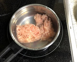 簡単 ヘルシー　ふわふわ 鶏そぼろ丼作り方1写真