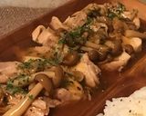 簡単!鶏むね肉のボイル 和風ソース添え作り方11写真