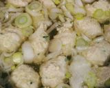 白だしde鶏団子鍋作り方6写真