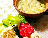 白だしde鶏団子鍋作り方8写真