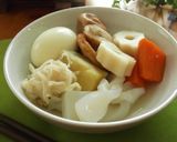 高い大根の代わりに！切干大根入りおでん作り方3写真