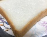 トーストアレンジ 卵とウインナー作り方1写真
