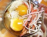 悔しいけど旨い！2分でトロトロかに玉丼！作り方6写真