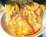 悔しいけど旨い！2分でトロトロかに玉丼！作り方9写真