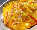 悔しいけど旨い！2分でトロトロかに玉丼！作り方10写真