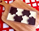 無限アレンジ♪バレンタイン♡パズルチョコ作り方1写真