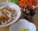 餃子の皮でパリパリかたやきそば♪みたい作り方1写真