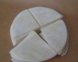 餃子の皮でパリパリかたやきそば♪みたい作り方2写真