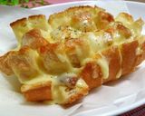 チーズとガーリックバターの切り込みパン作り方5写真